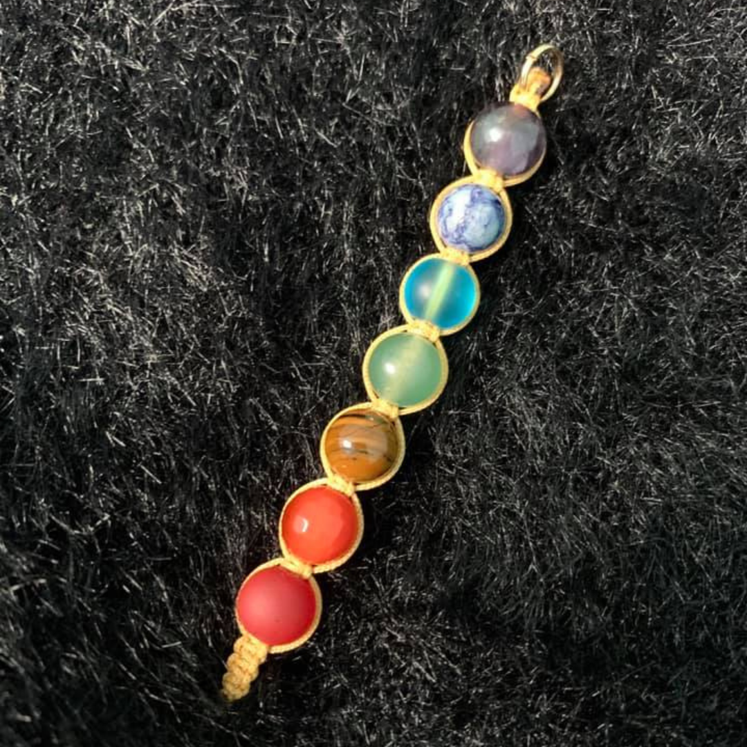 Cadena + Dije 7 Chakras