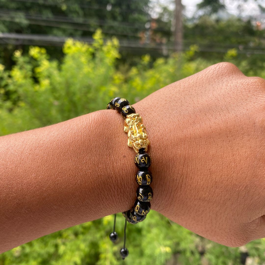Pulsera Feng Shui Pixiu - Talismán Buena Fortuna