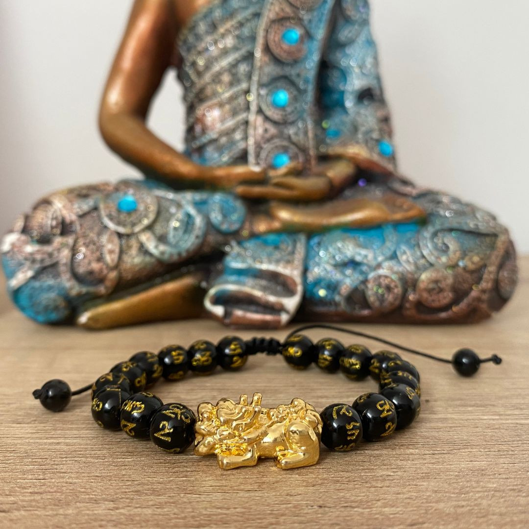Pulsera Feng Shui Pixiu - Talismán Buena Fortuna