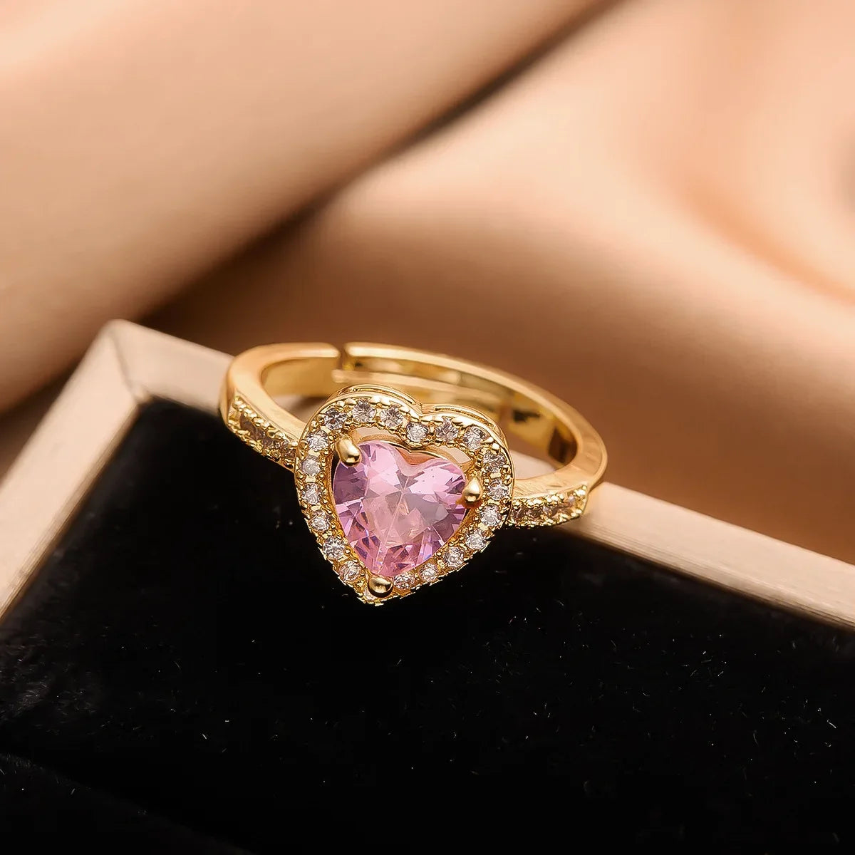 Anillo Promesa 💖 | Talla Ajustable + Caja de Regalo