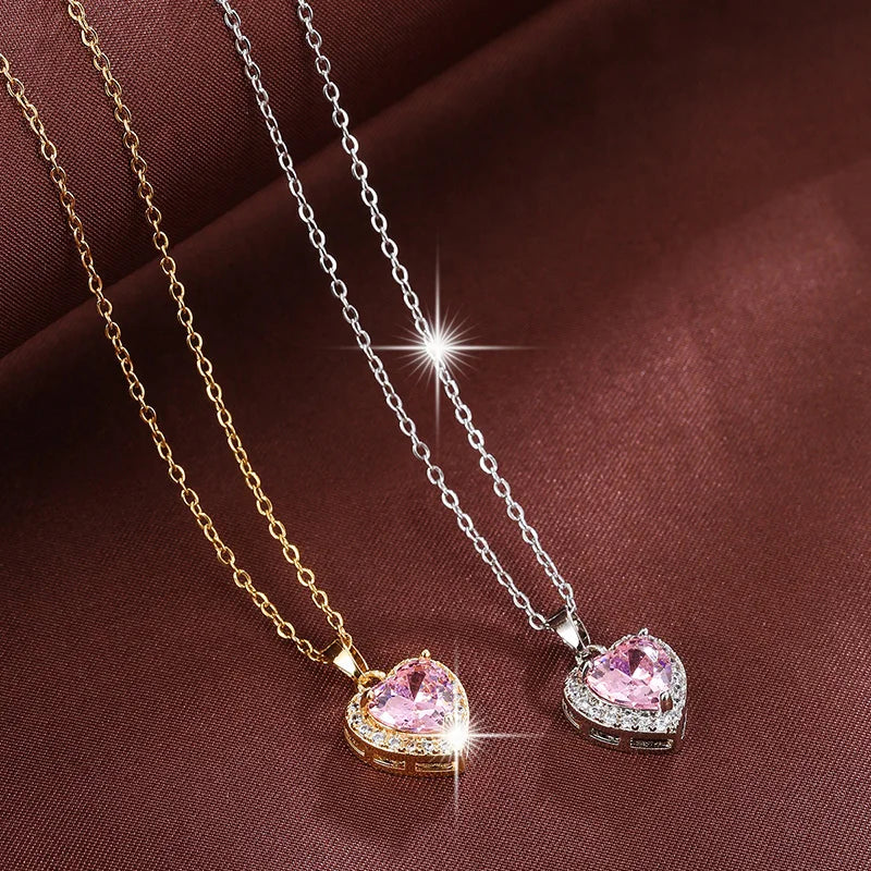 Collar Corazón Promesa 💖 | Caja Premium Gratis ✨