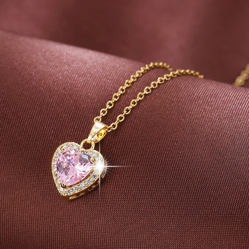 Collar Corazón Promesa 💖 | Caja Premium Gratis ✨