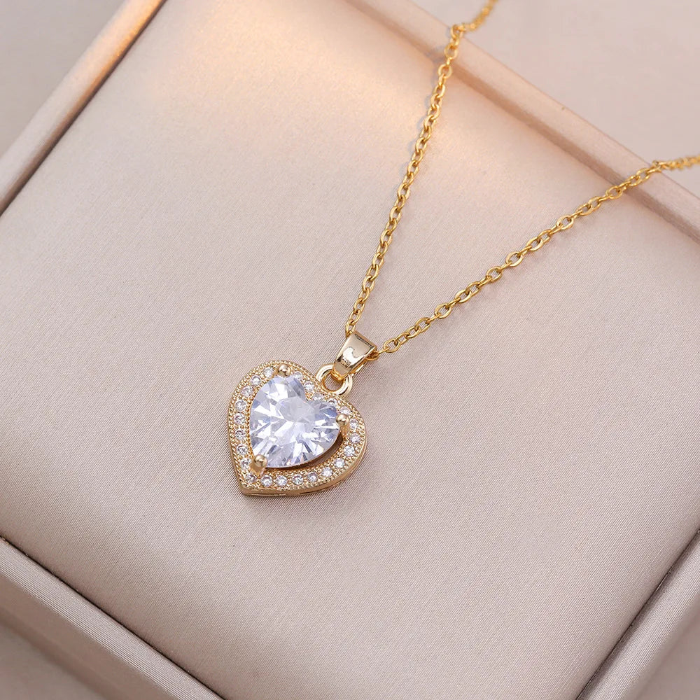 Collar Corazón Promesa 💖 | Caja Premium Gratis ✨