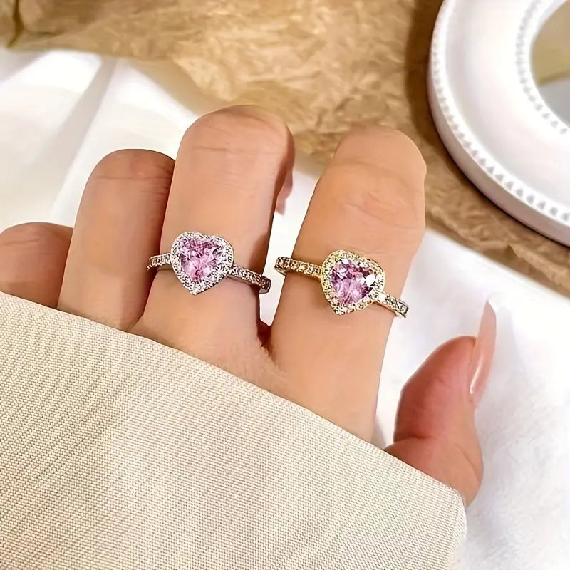 Anillo Promesa 💖 | Talla Ajustable + Caja de Regalo