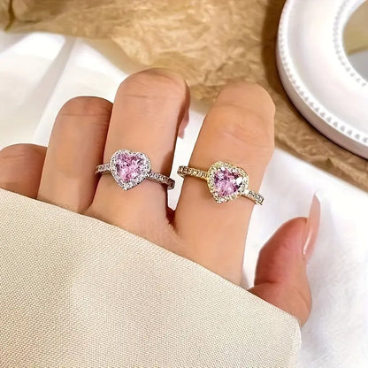 Anillo Promesa 💖 | Talla Ajustable + Caja de Regalo
