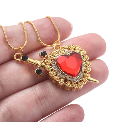 Cadenas Para El y Ella ❤️ Set Corazón & Espada ⚔️