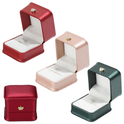 Estuche Deluxe para Anillo  |  Cuerina 💍👑
