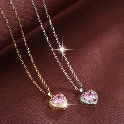 Collar Corazón Promesa 💖 | Caja Premium Gratis ✨