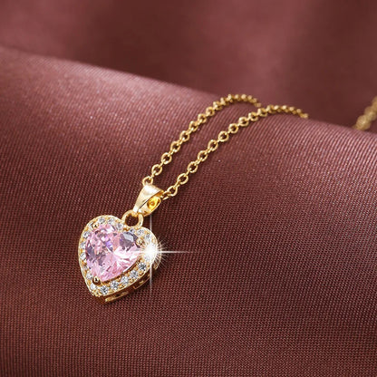 Collar Corazón Promesa 💖 | Caja Premium Gratis ✨