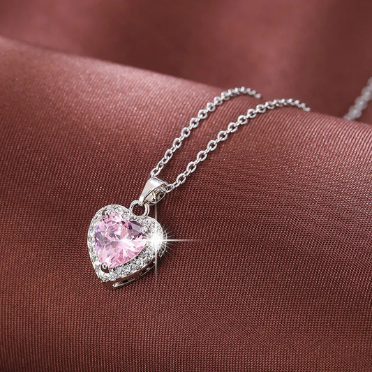 Collar Corazón Promesa 💖 | Caja Premium Gratis ✨